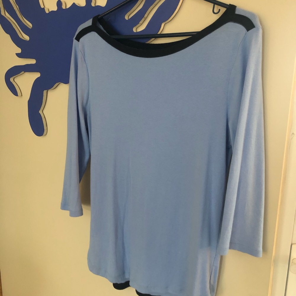 Gap 3/4 length boatneck shirt